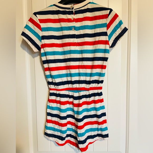 American apparel stripe T-shirt Romper - Picture 2 of 3